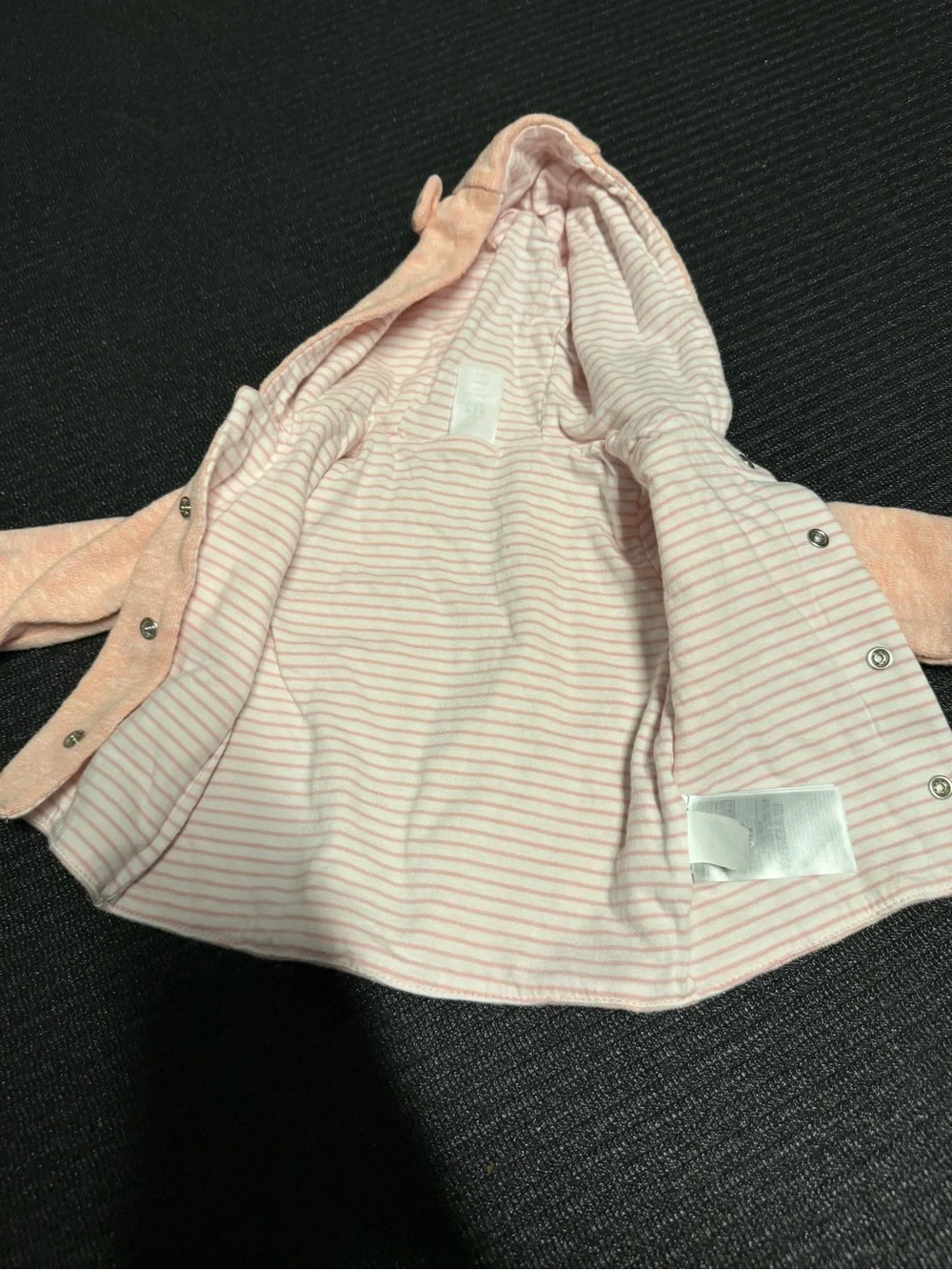 Baby Peach Hooded Jacket with Ears - GAP